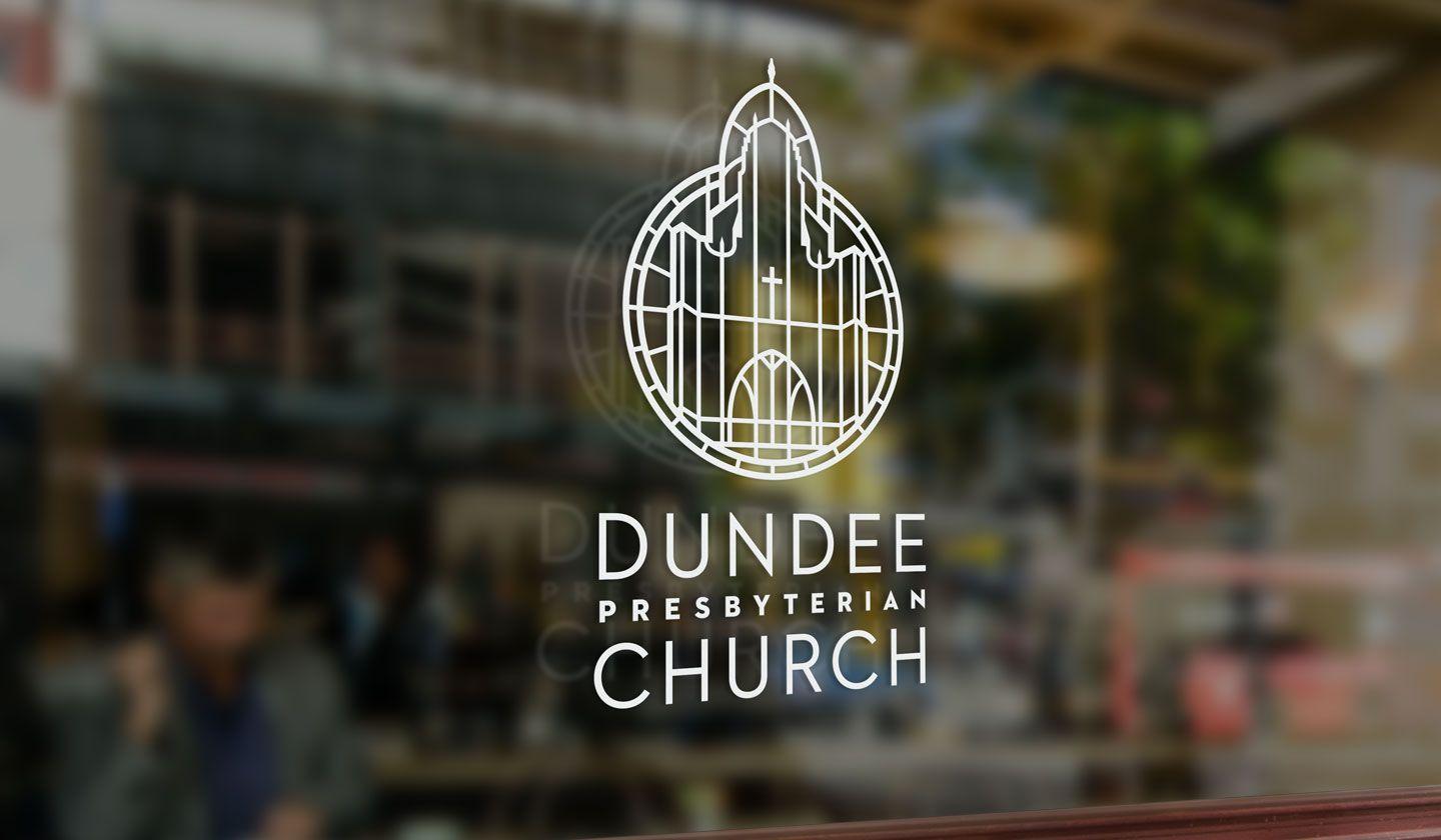 Church Window Logo - Dundee Presbyterian Church - Webster