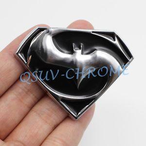 Black Triangle Car Logo - Car Silver Chrome Black Coated Triangle Batman Emblem Badge ...