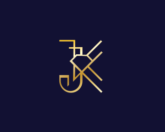 Jk Logo - JK / KJ Jewelry Designed