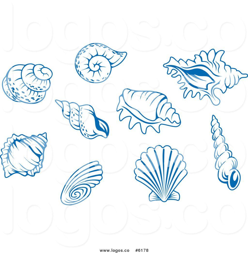 Sea Shell Logo - Shell Vector at GetDrawings.com | Free for personal use Shell Vector ...