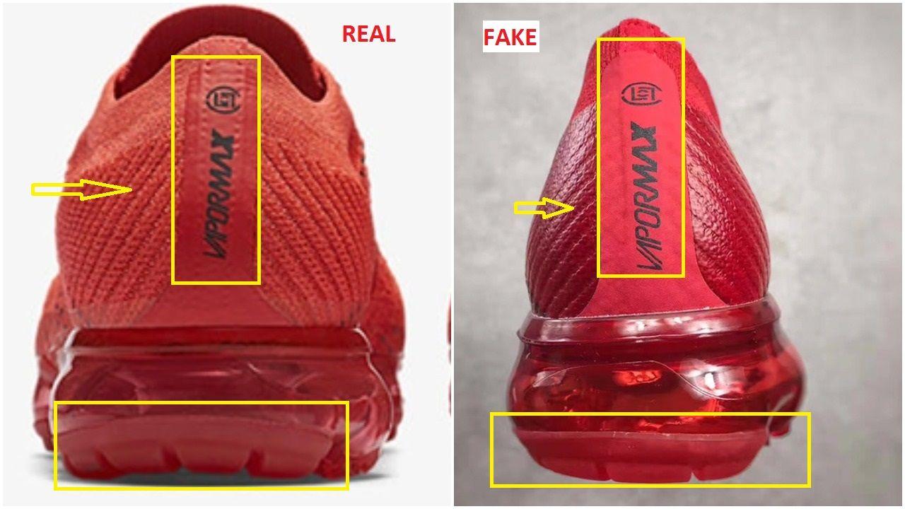 Nike Vapor Max Logo - Fake Clot Nike Air Vapormax Flyknit Spotted-Quick Tips To Identify ...