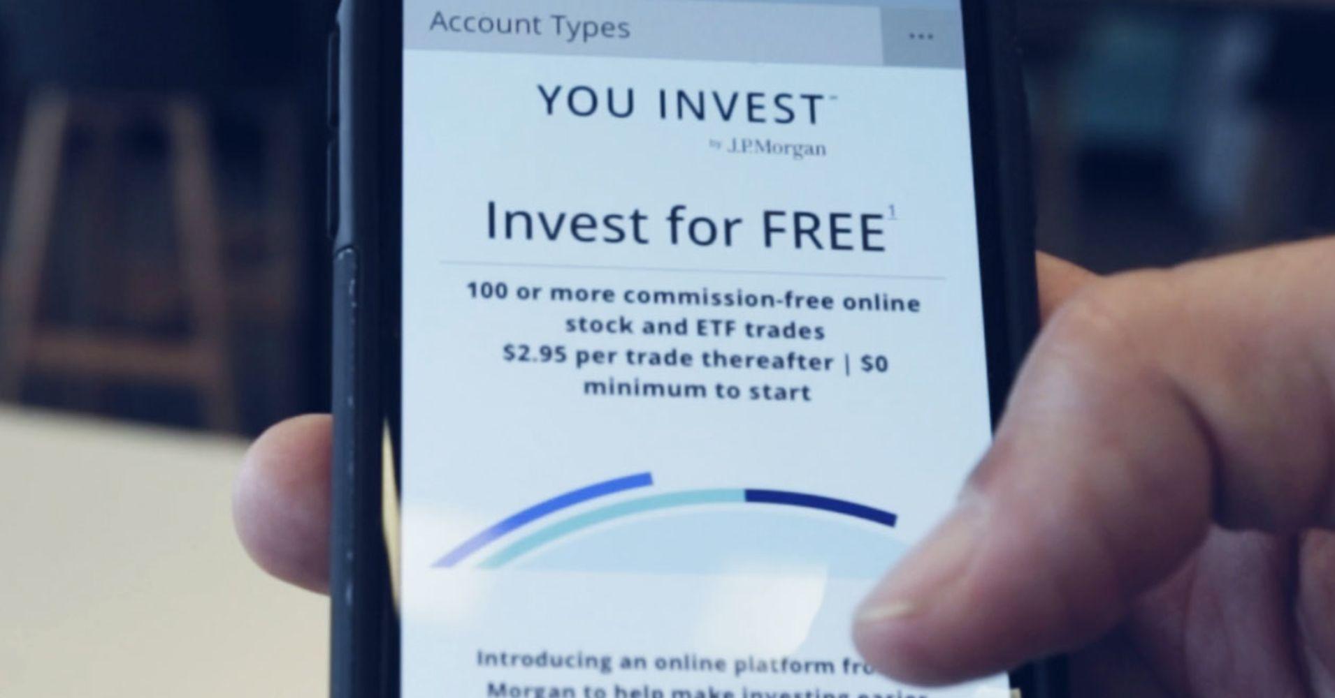 Invest App Logo - JP Morgan To Unveil New Investing App With An Eye Catching