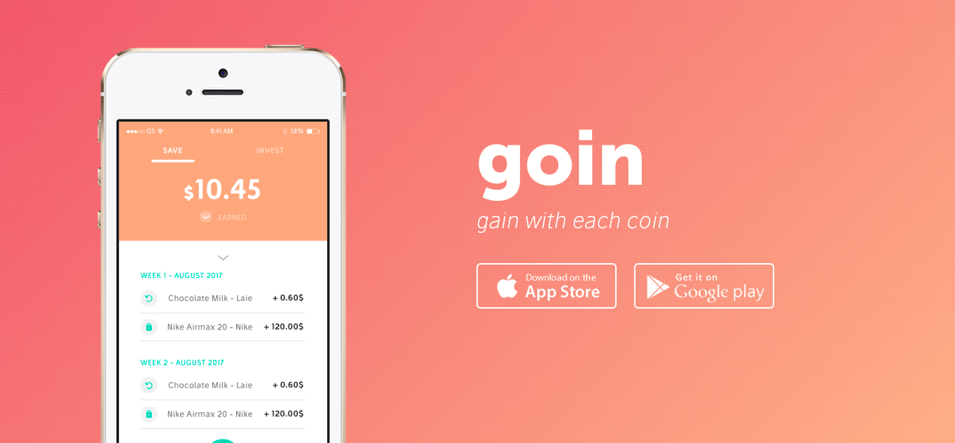 Invest App Logo - Goin — The Barcelona-born Mobile App Changing How Millennials Save ...