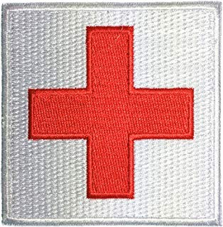 White American Red Cross Logo - Amazon.com: American Red Cross Medic First Aid Nurse Doctor ...