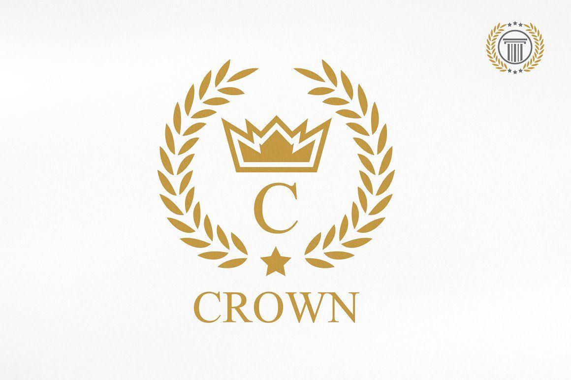 Crown Logo - Luxury Crown Logo Design. Premium Logo Templates Creative Market