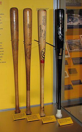 Wood Baseball Bat Logo - Baseball bat