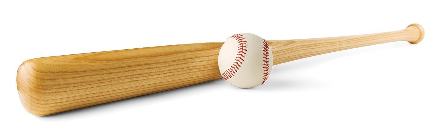 Baseball and Baseball Bat Logo - T Ball. YMCA Of Greenville