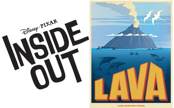 Disney Pixar Lava Logo - Pixar Releases Inside Out Logo & Synopsis, Announces Lava Short