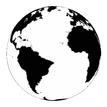 Black and White Earth Logo - Free Black And White Earth, Download Free Clip Art, Free Clip Art on ...