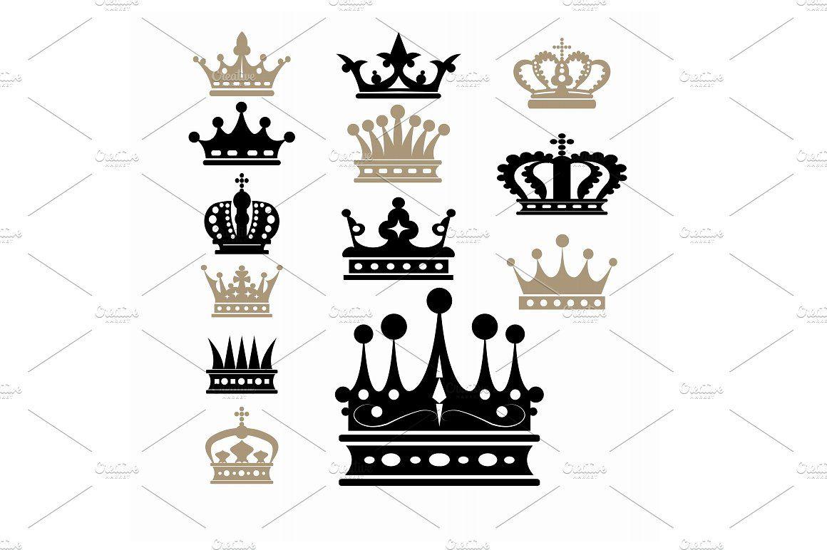 Queen Crown Logo - Crown symbol ~ Icons ~ Creative Market