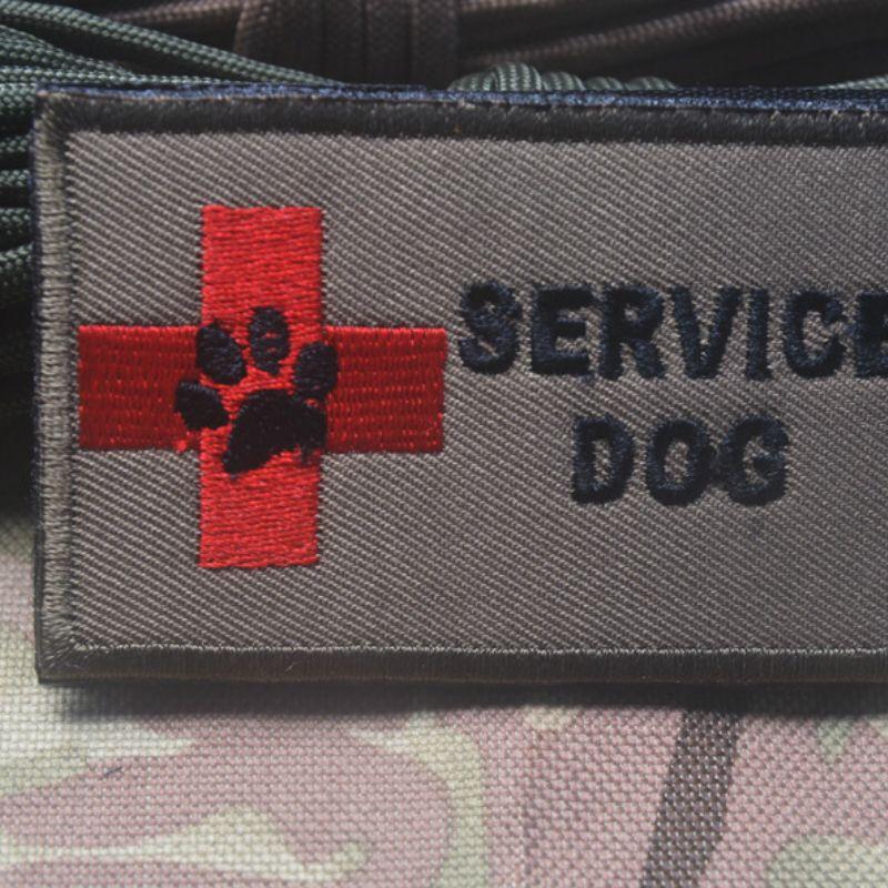 Sewing Red Cross Logo - Medical Red Cross Embroidery Patch Service Dog Embroidered Patches