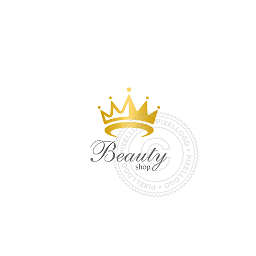 Crown Logo - Beauty Queen Crown logo