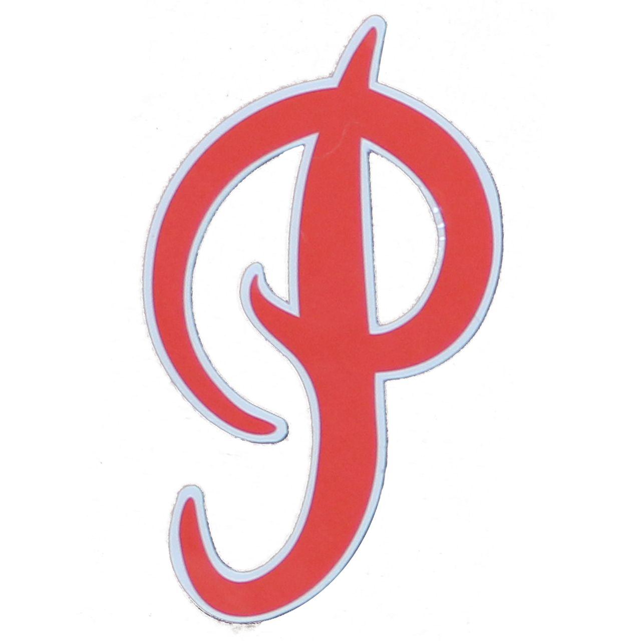 Pirimitive Logo - Primitive Sticker P Logo Red 4.5