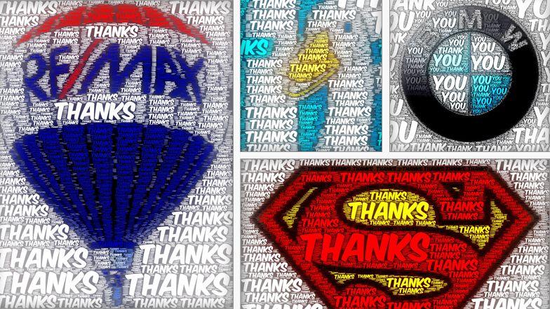 Thank You Superman Logo - A Logo That Has Thanks Written All Over It