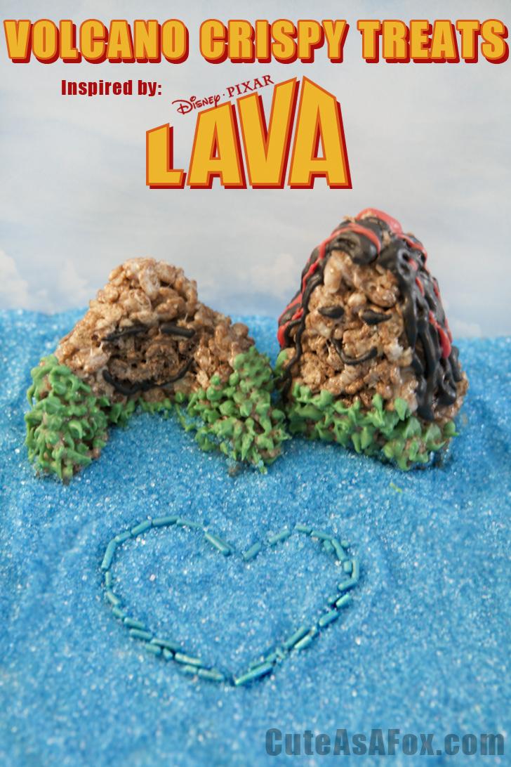 Disney Pixar Lava Logo - Volcano Crispy Treats – Inspired by Lava