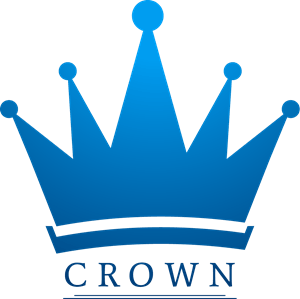 Crown Logo - Blue crown Logo Vector (.EPS) Free Download