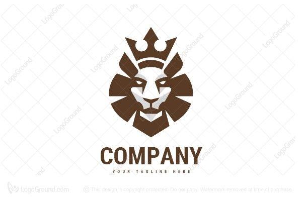 Crown Logo - Lion Crown Logo