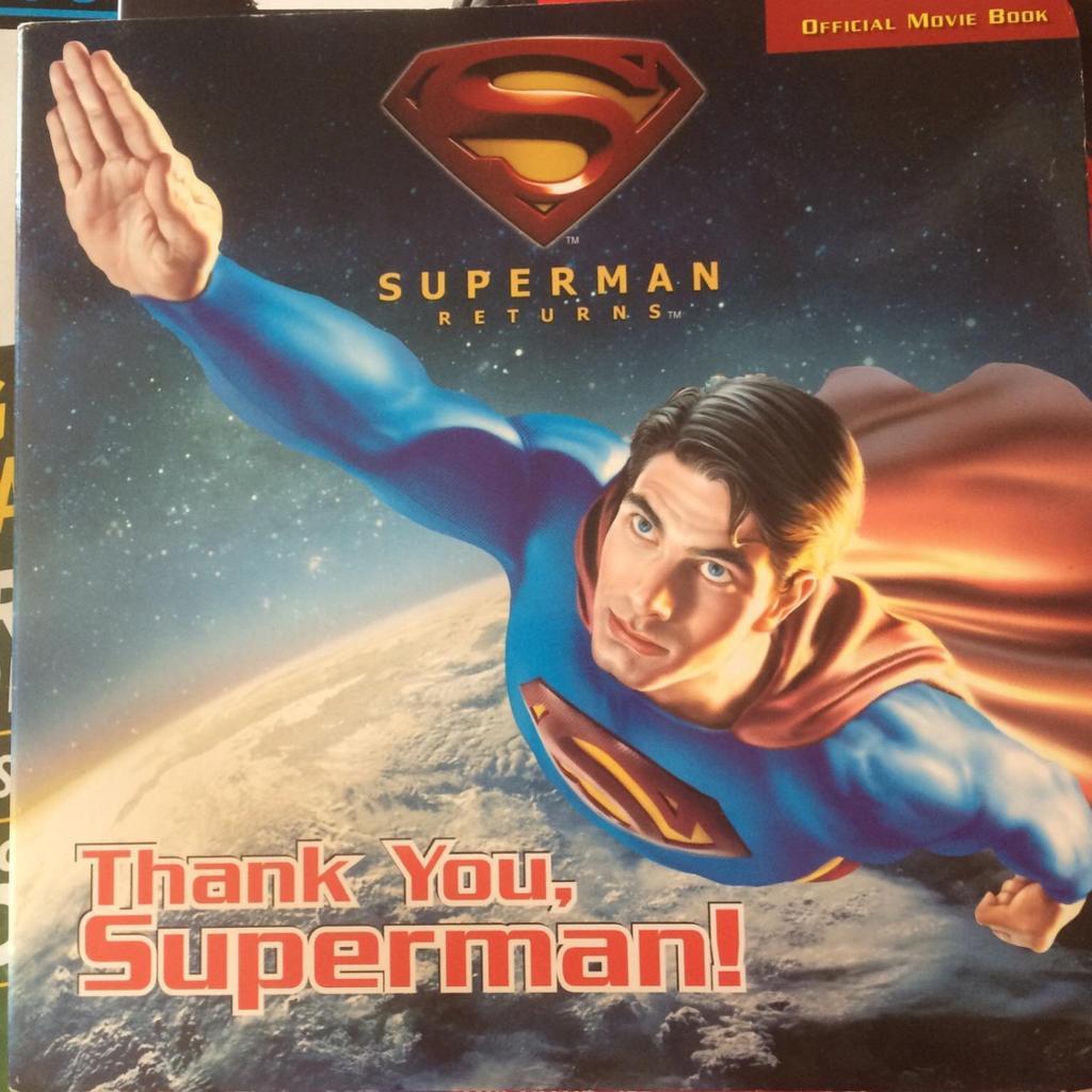 Thank You Superman Logo - Superman Returns Thank You Superman