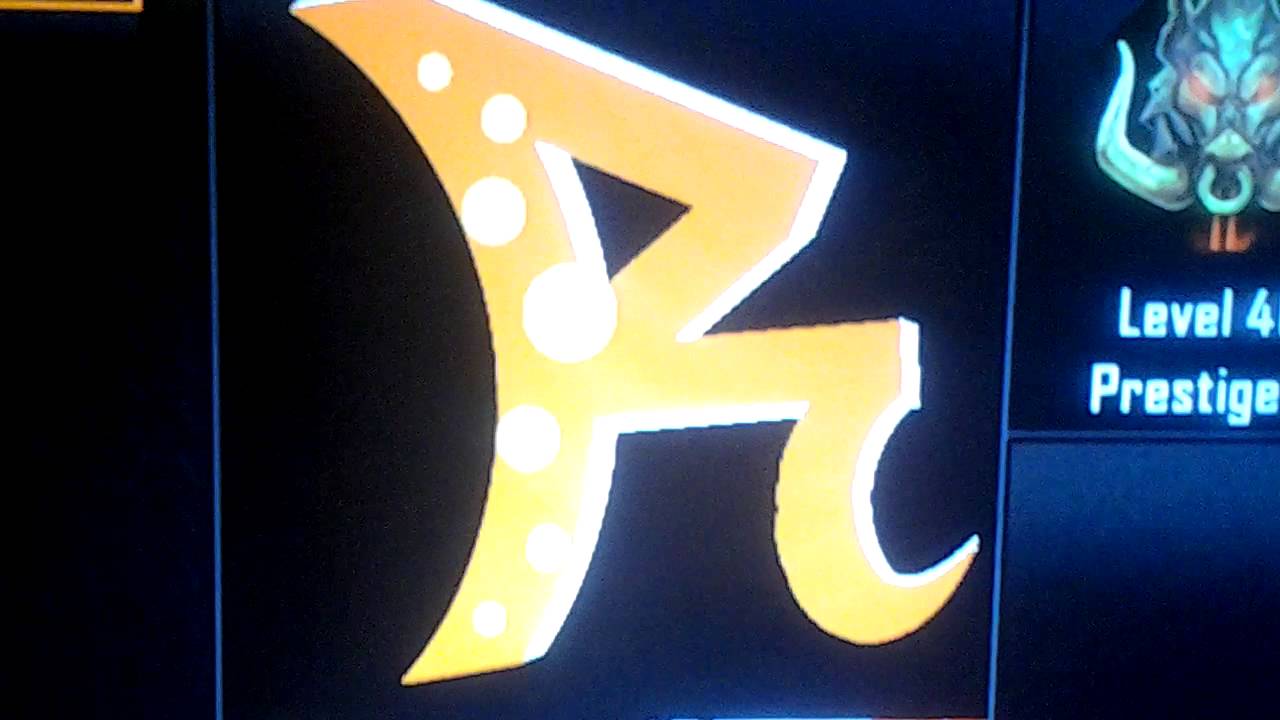 Cool R Logo - Graffitti R black ops 2 emblem - YouTube