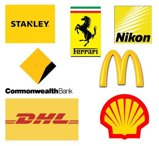 Yellow Colored Logo - Yellow Logos