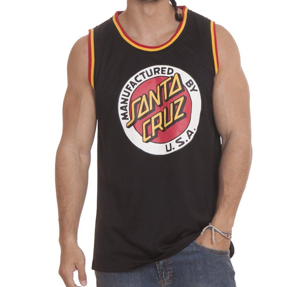 Santa Cruz Basketball Logo - Santa Cruz T-Shirt: Vest MF Basketball BK | Buy Online | Fillow ...