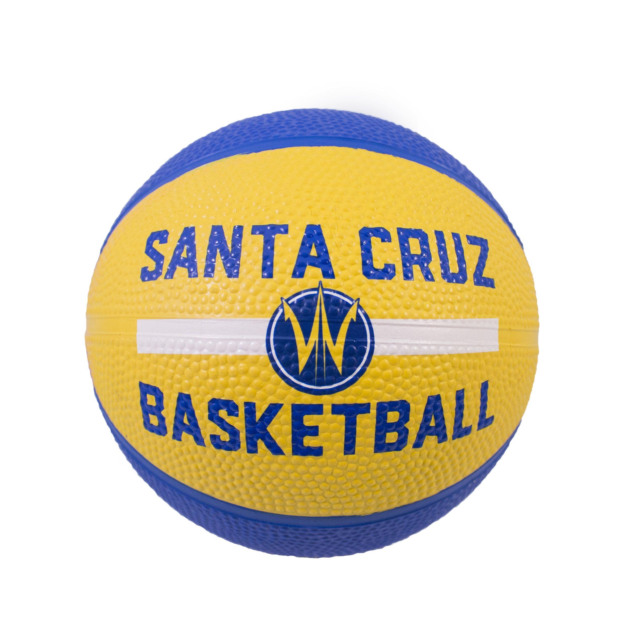 Santa Cruz Basketball Logo - Santa Cruz Warriors Mini Basketball — SANTA CRUZ WARRIORS TEAM STORE