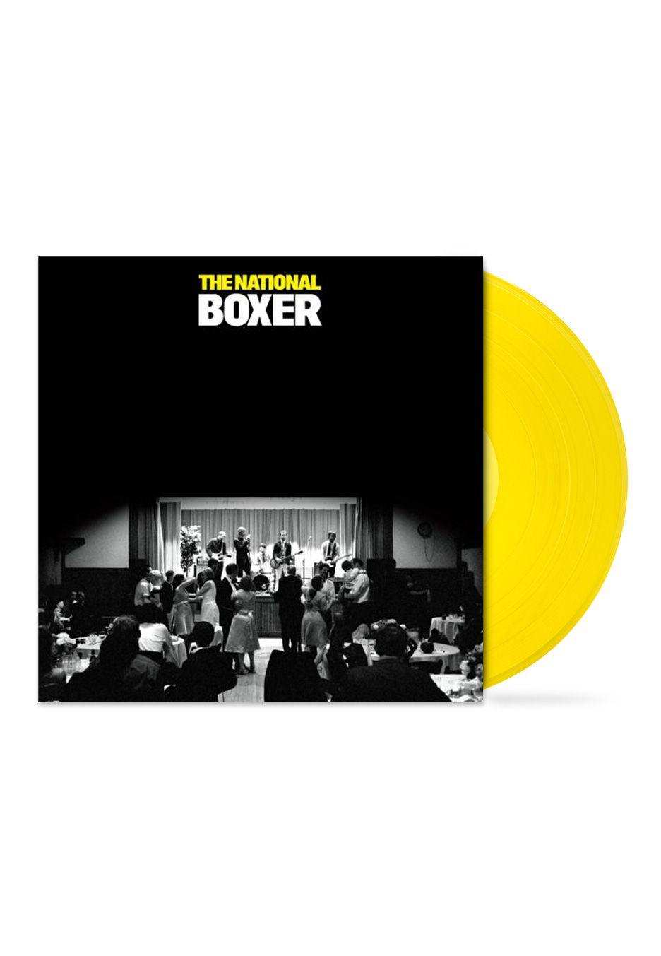 Yellow Colored Logo - The National - Boxer Yellow - Colored LP - Official Punk Rock ...