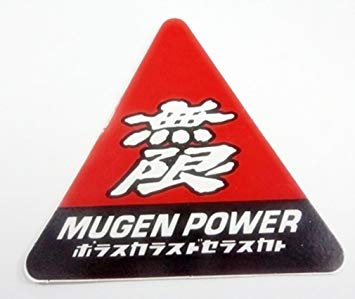 Red Triangle Car Logo - Amazon.com: Mugn Power Honda - Red Triangle Racing Bike Car Bumper ...
