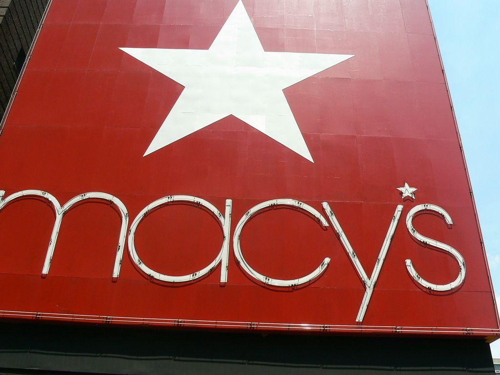 Macy's Red Star Logo - The American Department Store With Logo Star Macy's Is Located New ...