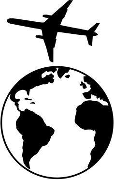 Black and White Earth Logo - Black and white drawing of a cartoon Earth | Art | Drawings, Earth ...