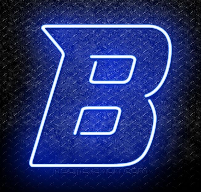Neon Broncos Logo - NCAA Boise State Broncos Logo Neon Sign For Sale // Neonstation