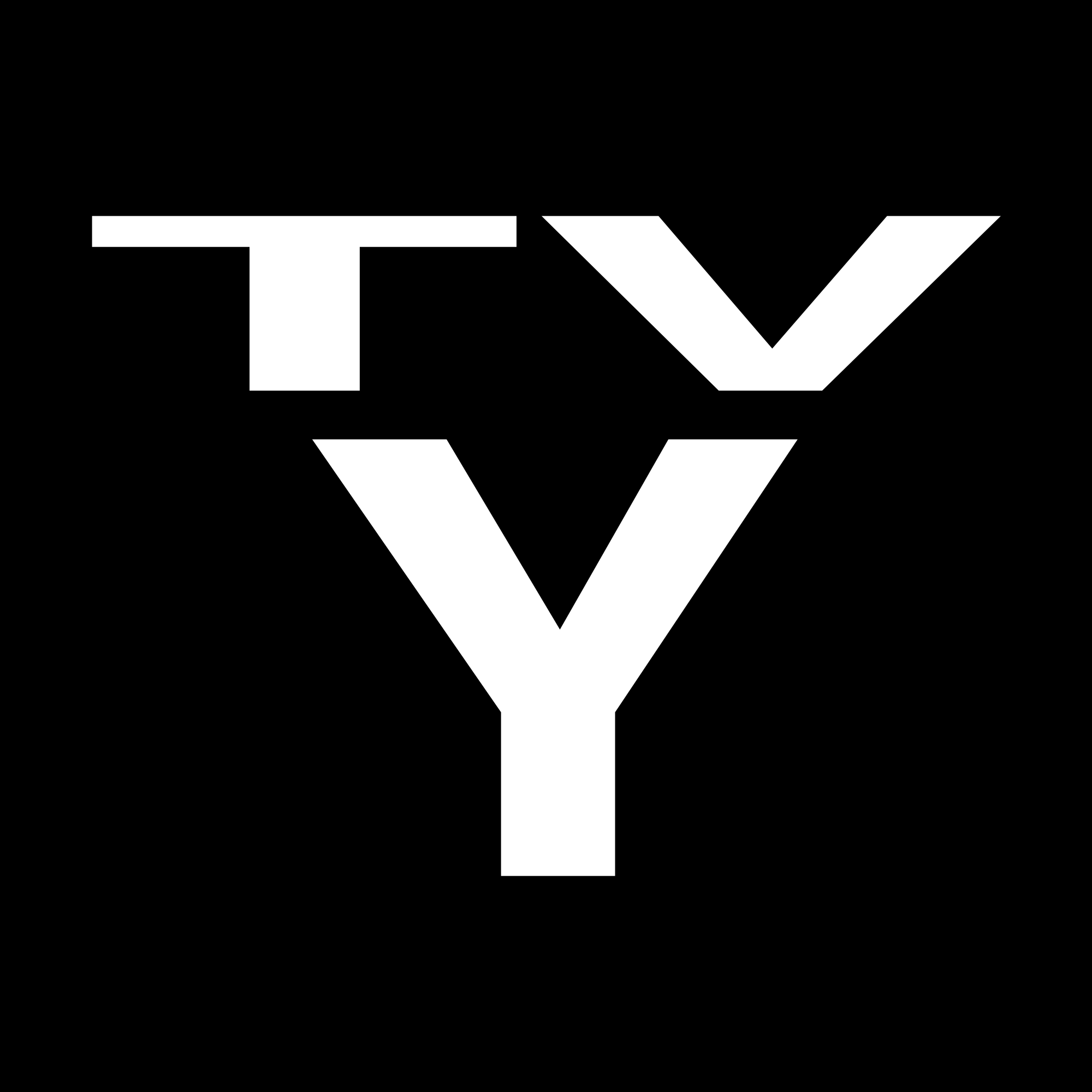 Black Y Logo - TV Y Icon.svg