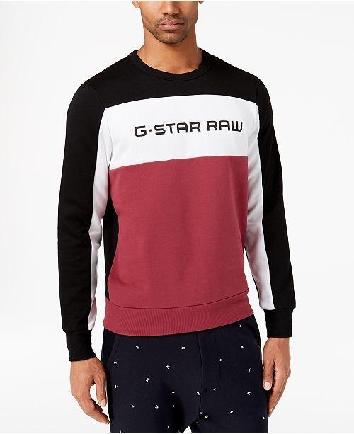 Macy's Red Star Logo - G-Star Raw G-Star Men's Swando Logo Sweatshirt, Created for Macy's ...