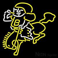 Neon Broncos Logo - Denver Broncos Primary 1960 1961 Logo NFL Neon Sign – Neon Sign Inc