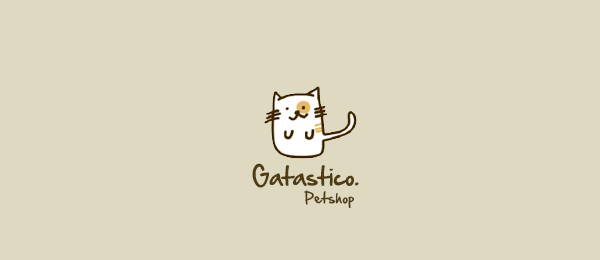Cute Cat Logo - 50 Cute Cat Logo Designs - Hative