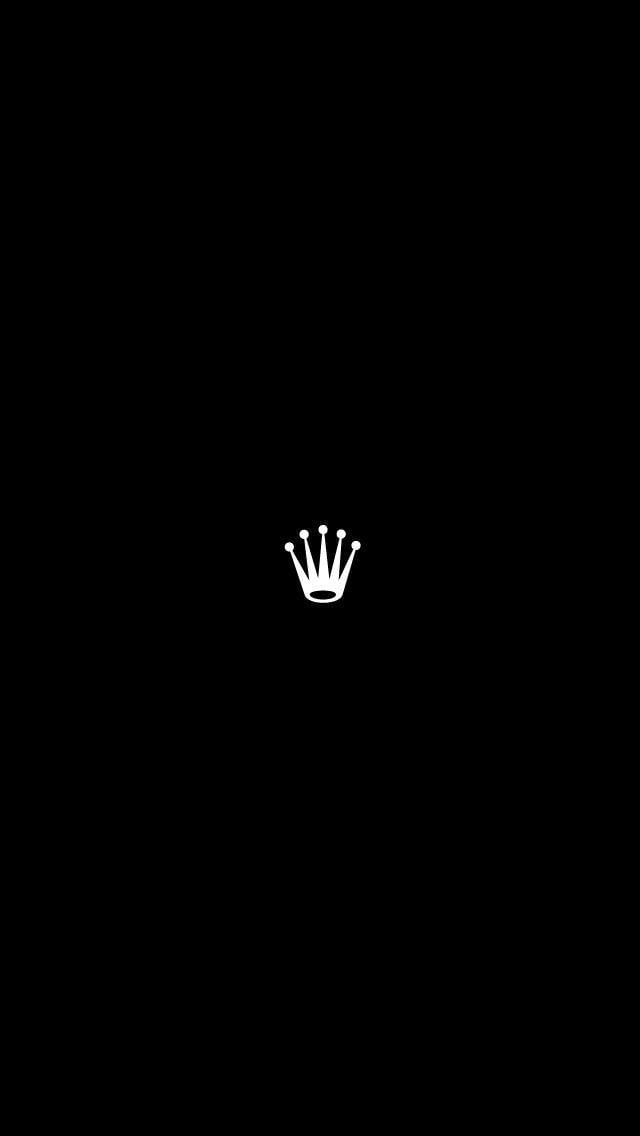 Black Y Logo - iPhone, Rolex Crown / Logo Black. wallpaper