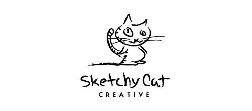 Cute Cat Logo - 40 Inspiring Designs of Cat Logos | Naldz Graphics