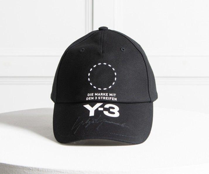 Black Y Logo - Y-3 Logo Cap Black