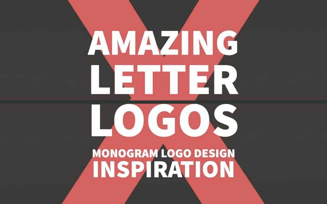Fancy Red Letters Logo - 130+ Amazing Letter Logos - Monogram Logo Design Inspiration