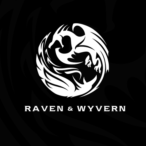 Wyvern Logo - Raven & Wyvern - The Anti-Agency - Rock This Sh** | Logo design contest