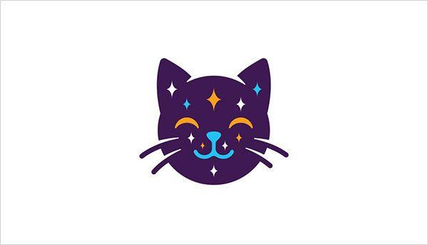 Cute Cat Logo - Cute Assemblage of Animal Logos Featuring “Cat”