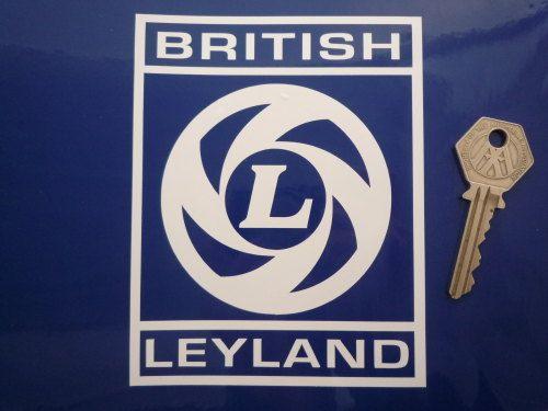 L Blue Square Logo - British Leyland Cut Out Square 'L' Logo Sticker. 5