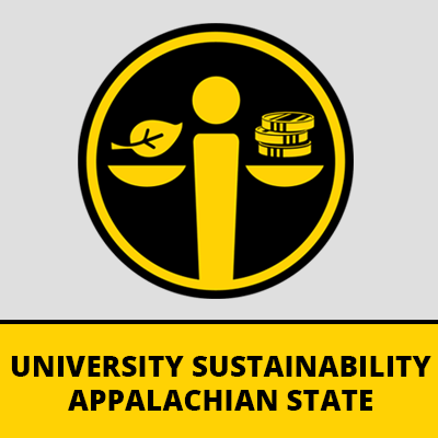 App State Logo - University Sustainability. Appalachian State University. Boone