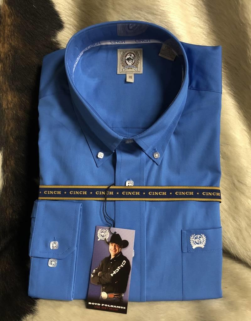 L Blue Square Logo - CINCH MN SHIRT L S BLUE SQUARE BUTTON's Family Feed