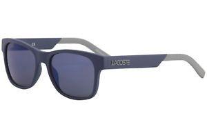 L Blue Square Logo - Lacoste Men's L829S L/829/S 414 Matte Blue Fashion Square Sunglasses ...