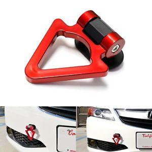 Red Triangle Automotive Logo - Red Triangle Track Racing Style Tow Hook Stick To Bumper Decoration