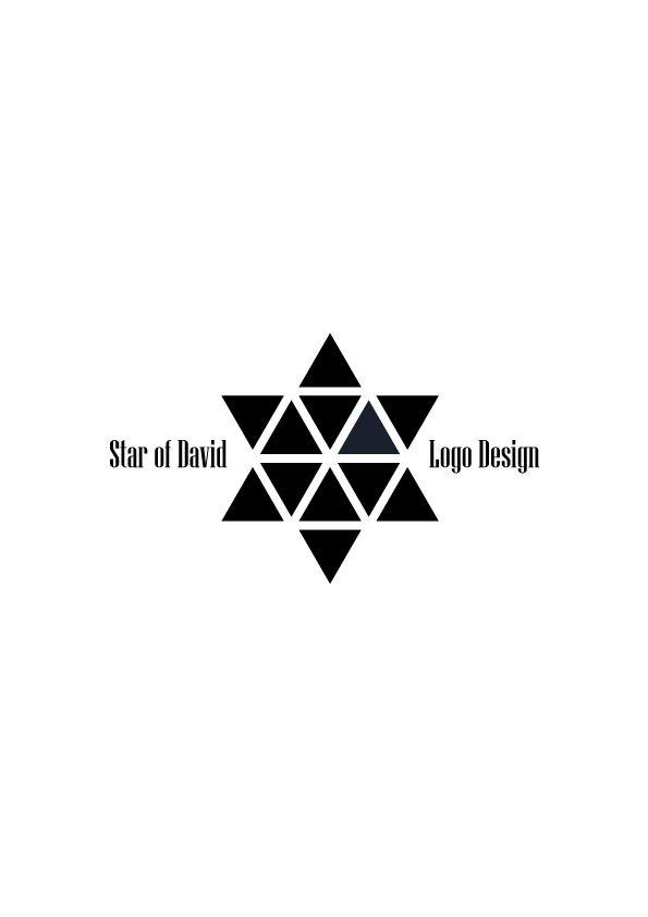 Star of David Logo - Star of David Logo Design – AYA Templates
