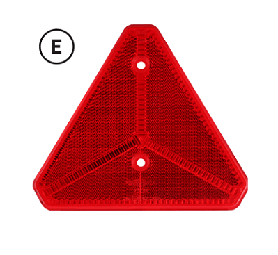 Red Triangle Automotive Logo - 171/01/00- RED TRIANGLE REFLECTOR - BDL Original Ltd.