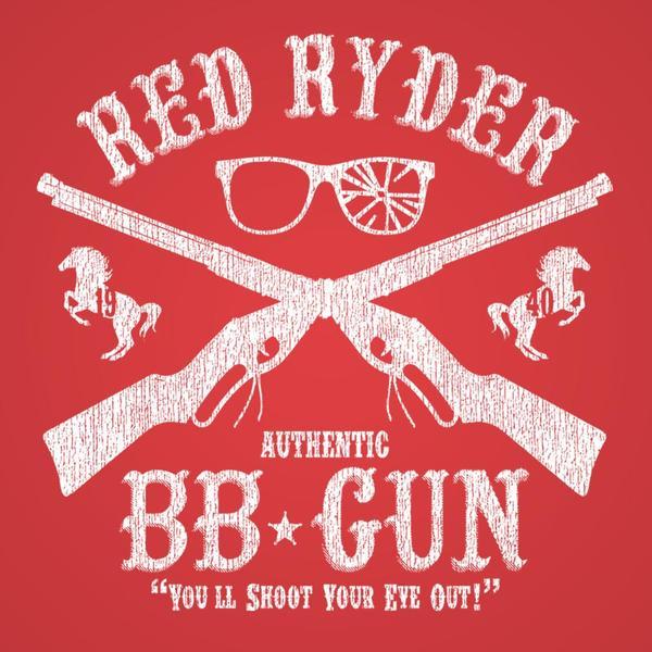 Red Rider BB Logo - Red Ryder Bb Gun Men's Tall T-Shirt | Donkey Tees
