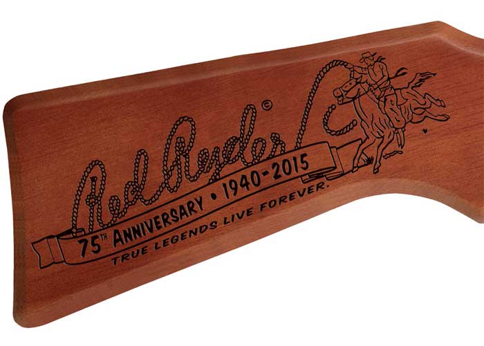 Red Ryder Logo - Daisy Red Ryder 75th Anniversary BB Gun | Spring piston Air Rifle ...